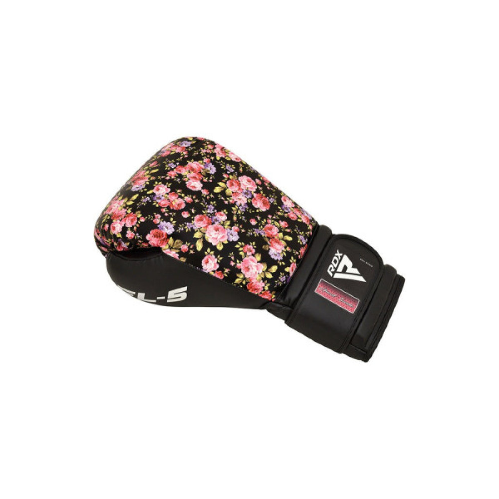 Боксерські рукавички RDX FL-5 Black 8 унцій (BGR-FL5B-8oz)