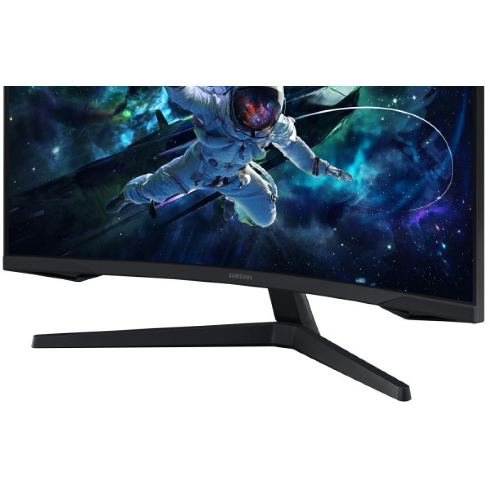 Монітор Samsung 31.5" Odyssey G55C 2xHDMI, DP, VA, 2560x1440, 165Hz, 1ms, CURVED