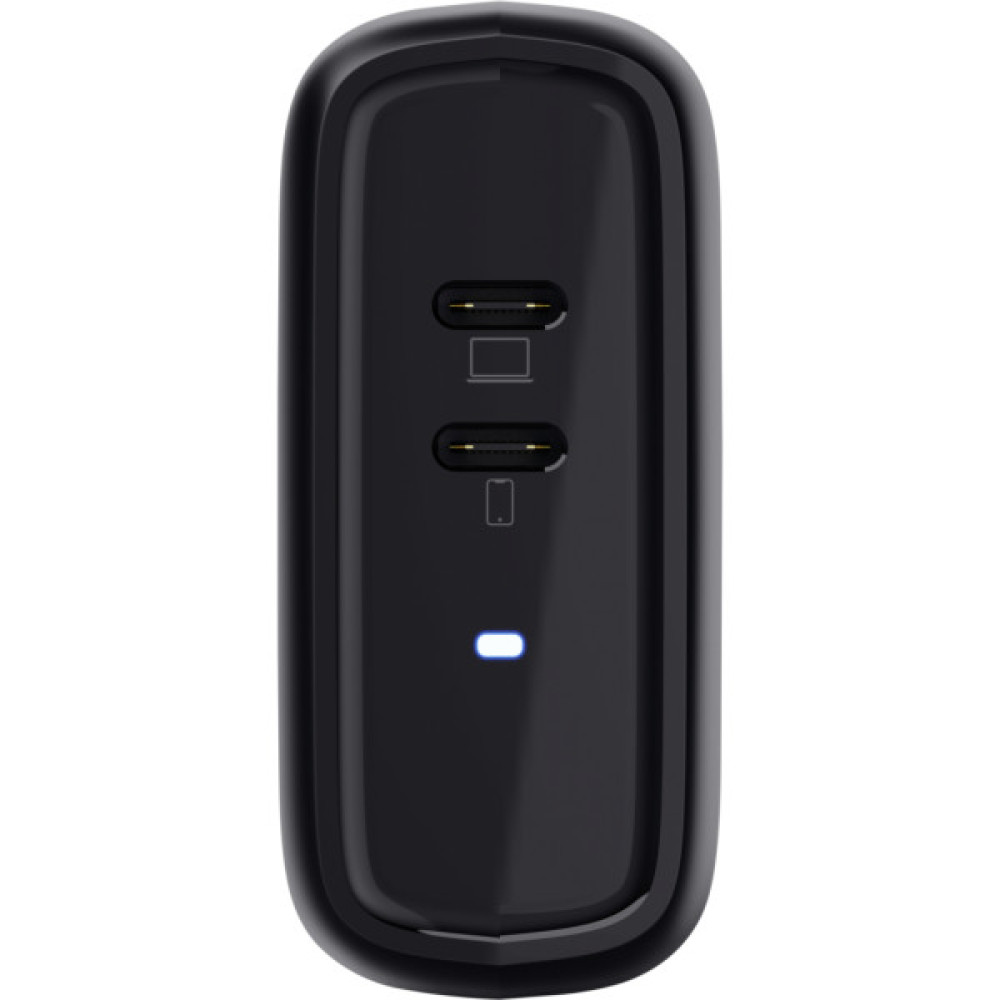 Зарядний пристрій Trust Maxo 65W 2xUSB-C PD black (25380_TRUST)