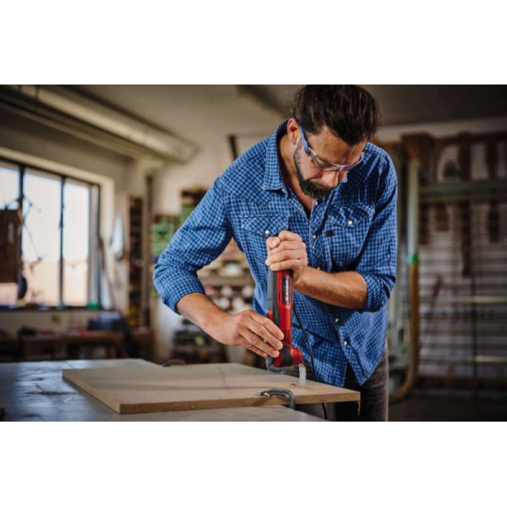 Багатофункціональний інструмент реноватор Einhell TE-MG 350 EQ 350Вт 11000-20000об/хв LED набір насадок кейс 1.31кг