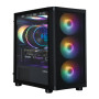 Корпус Zalman M4 SE без БЖ, 1xUSB3.0, 2xUSB2.0, 6x120мм FRGB, VGA 320мм, LCS ready, TG Side Panel, mATX, чорний