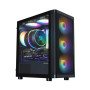 Корпус Zalman M4 SE без БЖ, 1xUSB3.0, 2xUSB2.0, 6x120мм FRGB, VGA 320мм, LCS ready, TG Side Panel, mATX, чорний
