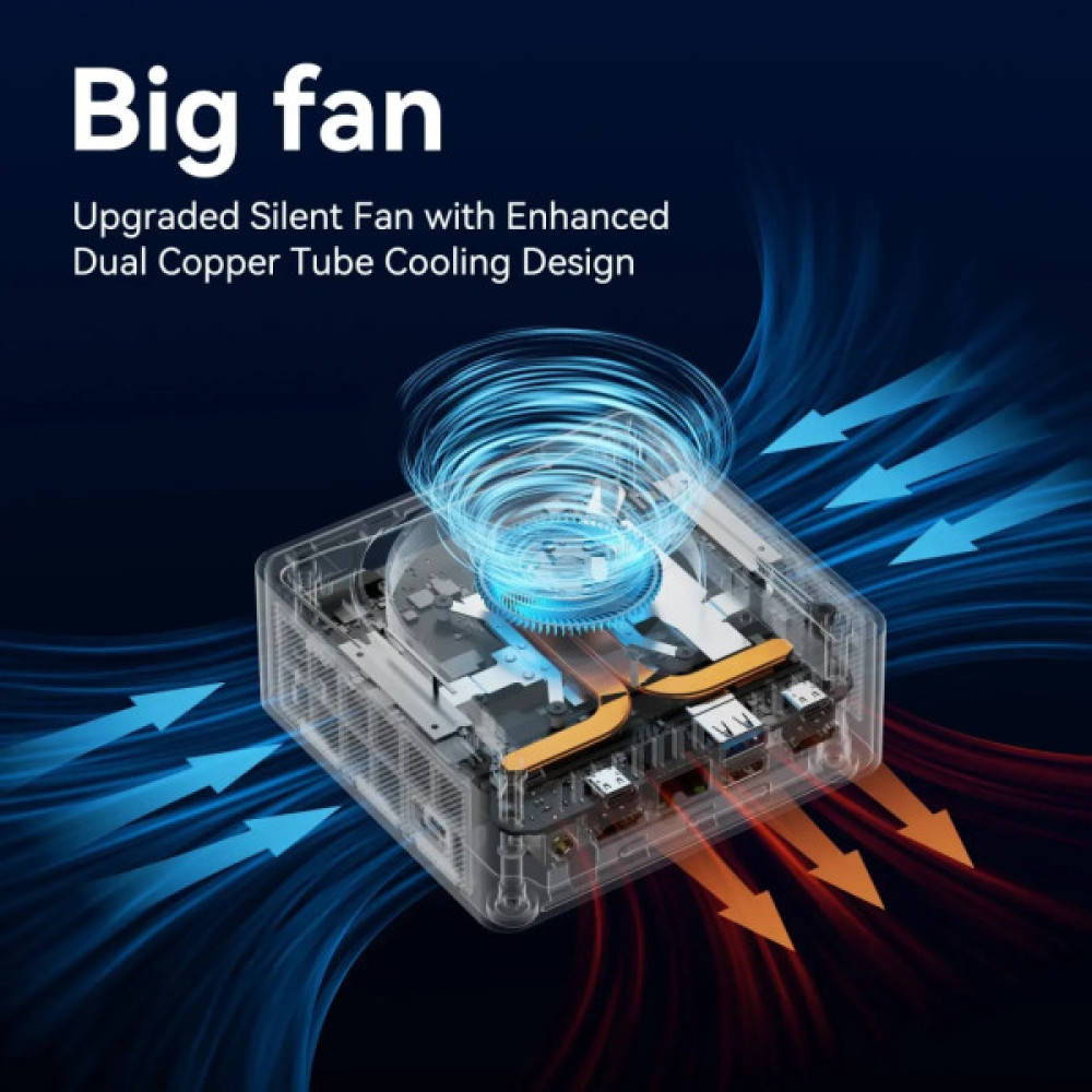 Комп'ютер GEEKOM Mini IT13 2025 Edition / i9-13900HK, 32, 2TB, W11Pro (GMIT13I913900HK-322-EU)