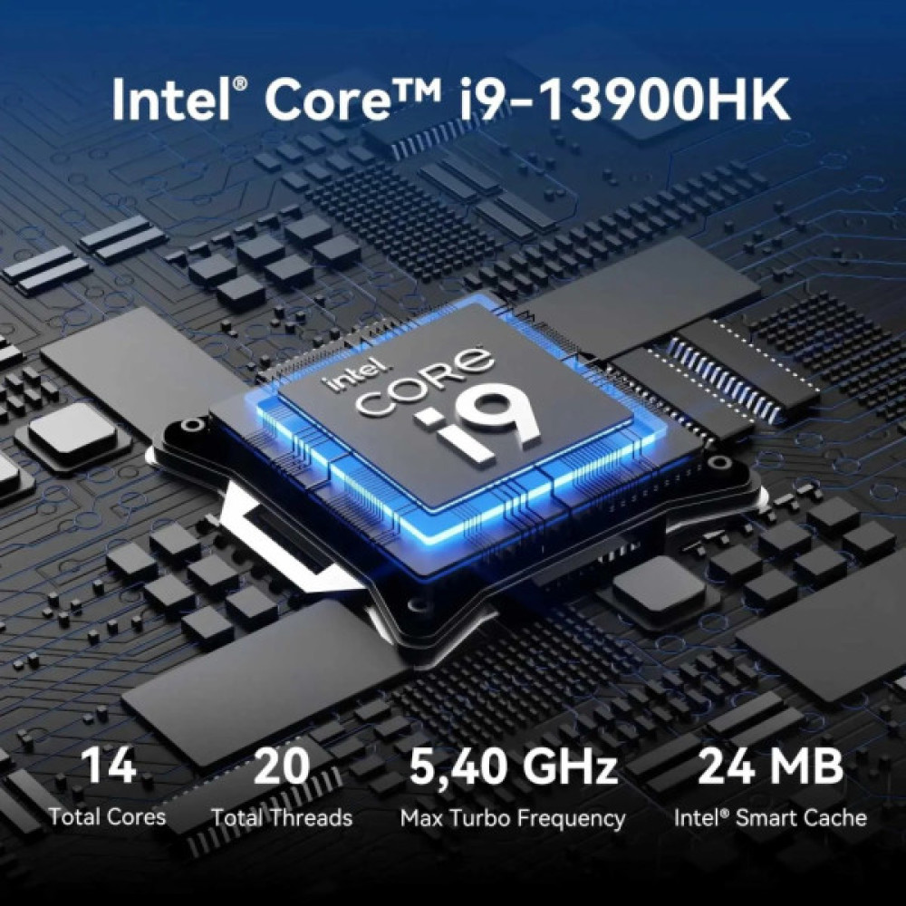 Комп'ютер GEEKOM Mini IT13 2025 Edition / i9-13900HK, 32, 2TB, W11Pro (GMIT13I913900HK-322-EU)