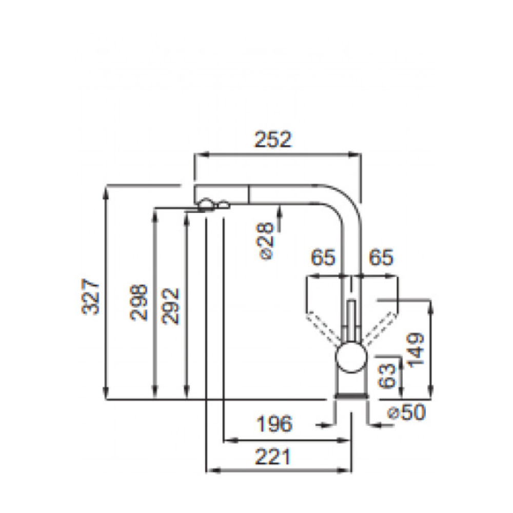 Змішувач Elleci TOURMALINE T01 avena 51