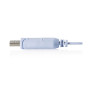 Дата кабель USB AM to RJ45 Ethernet 1.8m FT232RNL black Digitus (DA-70173)