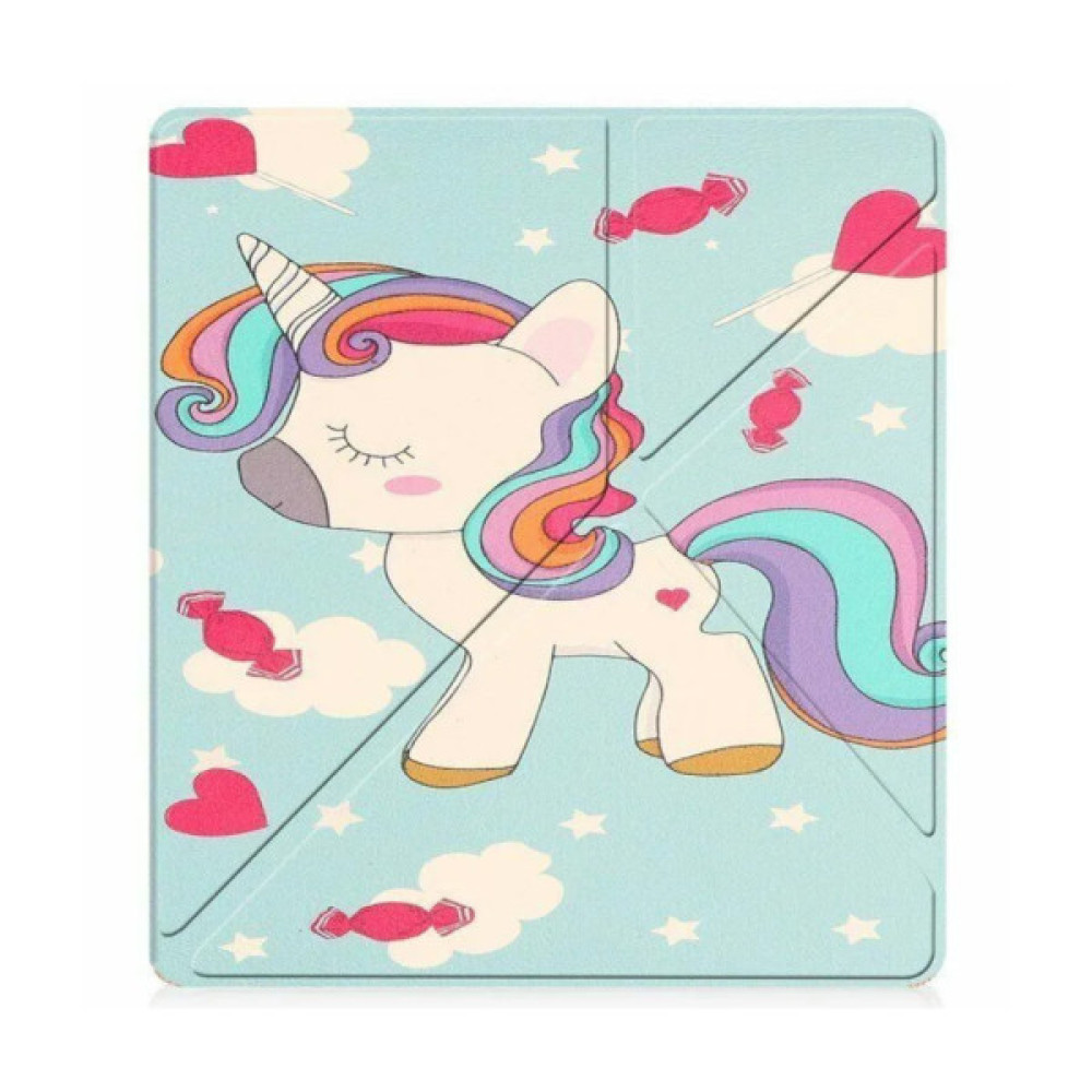 Чохол до електронної книги BeCover Ultra Slim Origami Amazon Kindle Scribe 10.2" Unicorn (712583)