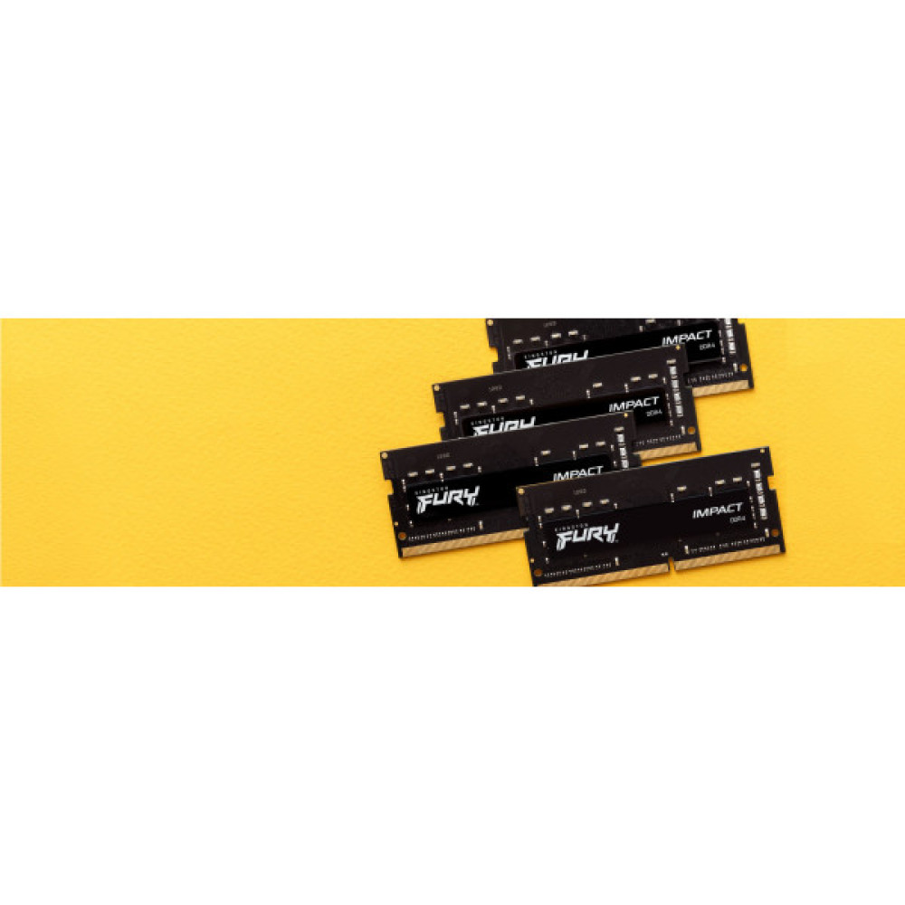 Пам'ять ноутбука Kingston DDR4  8GB 3200 FURY Impact