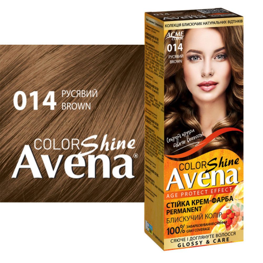 Фарба для волосся Acme Color Avena Shine Color Стійка 014 - Русявий (4823115502544)