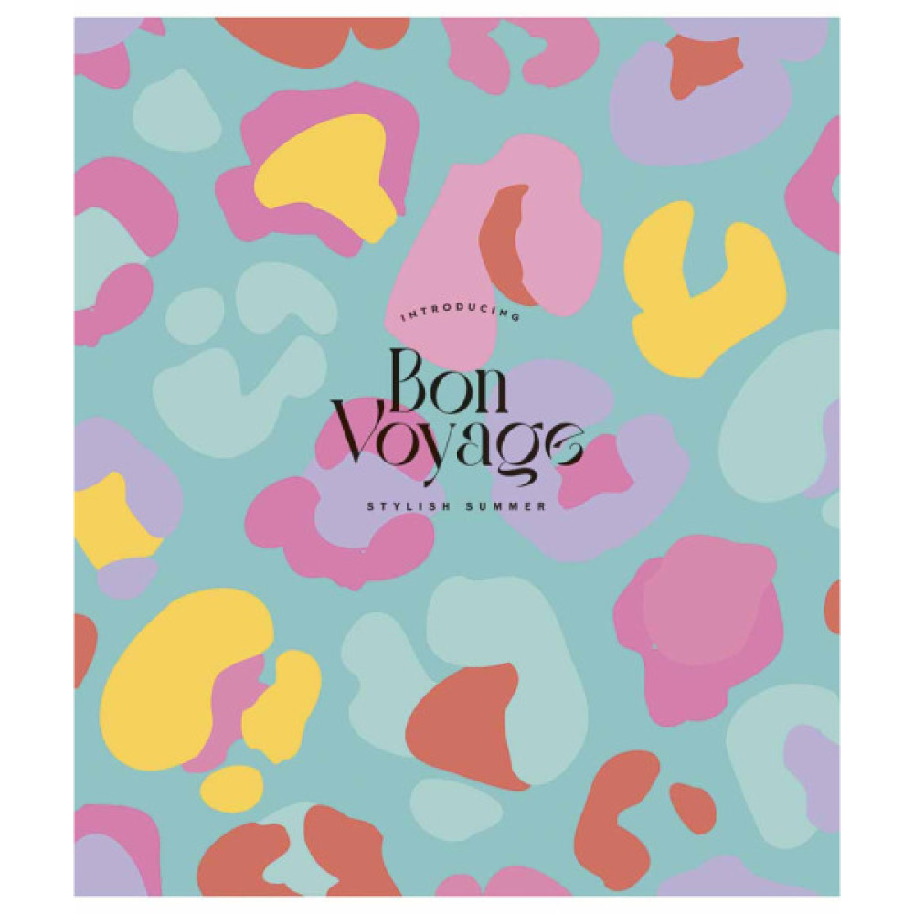 Зошит Школярик Bon Voyage 12 аркушів лінія (012-3206L)