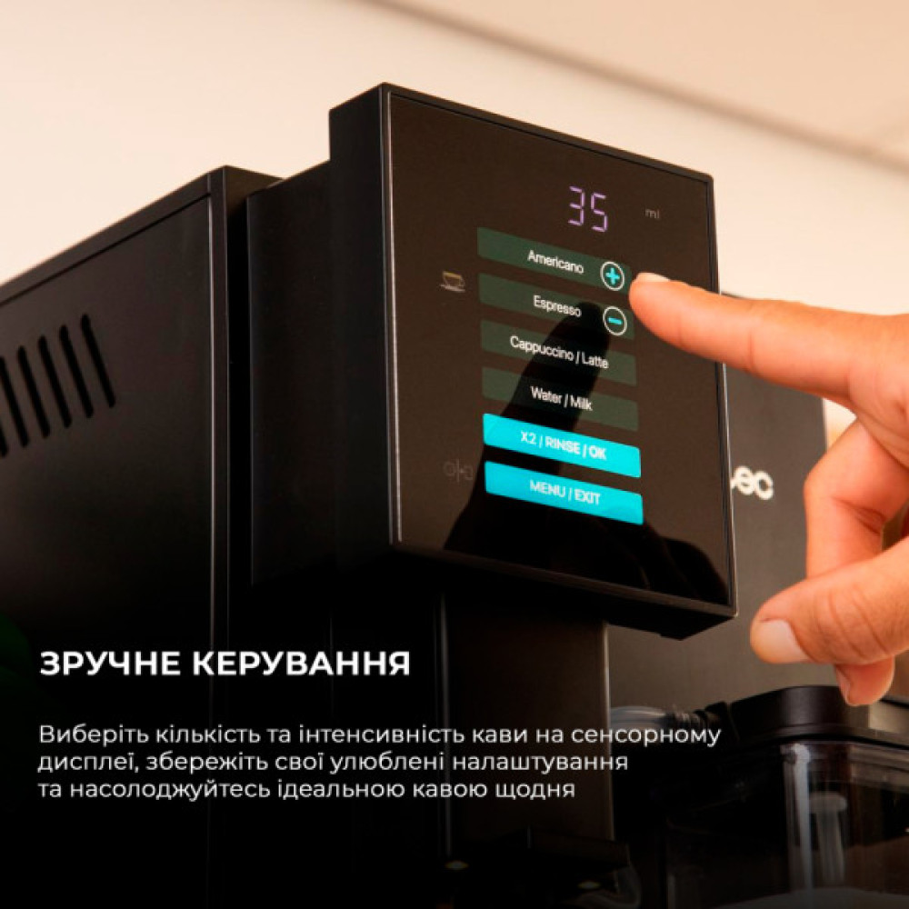 Кавомашина Cecotec Cremmaet Compactccino Black/Silver (A01 EU01 105455)
