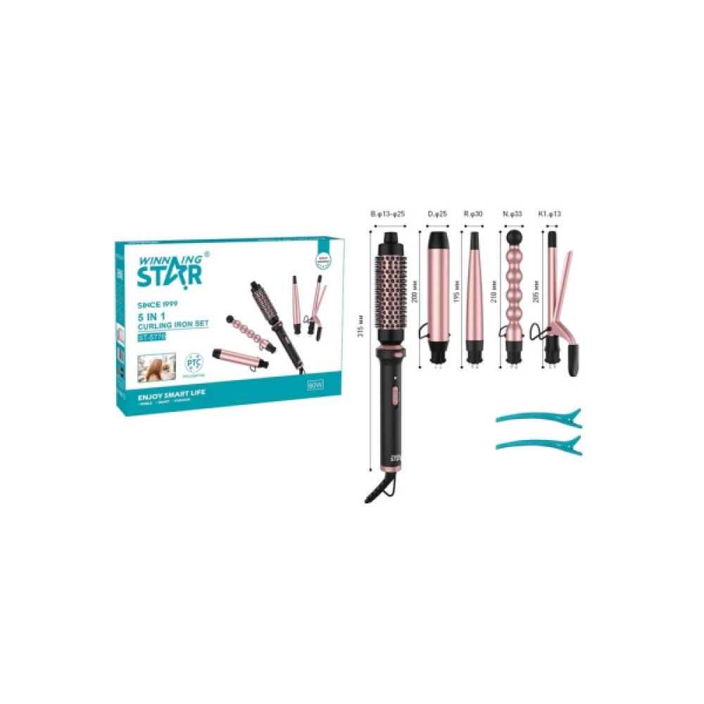 Стайлер WINNINGSTAR ST-5776 Black