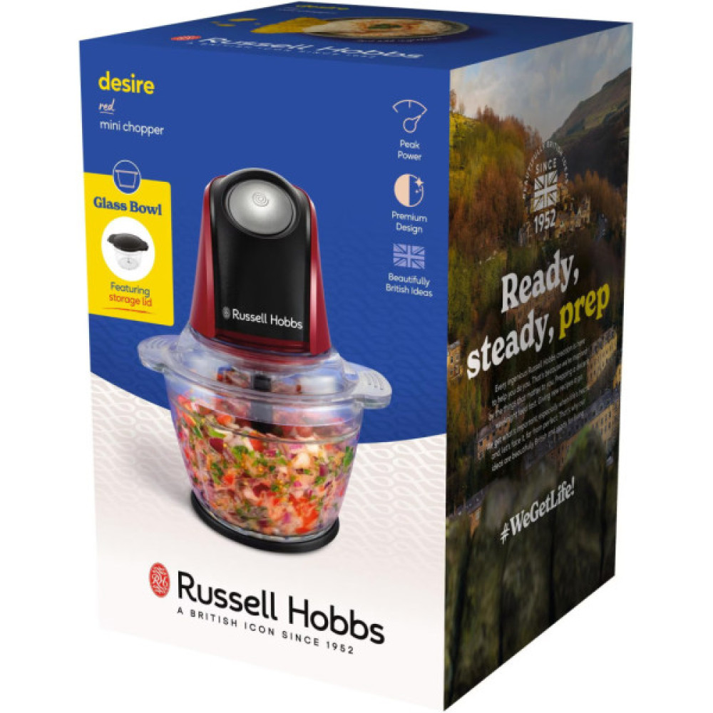 Подрібнювач Russell Hobbs Desire Red (27130-56)