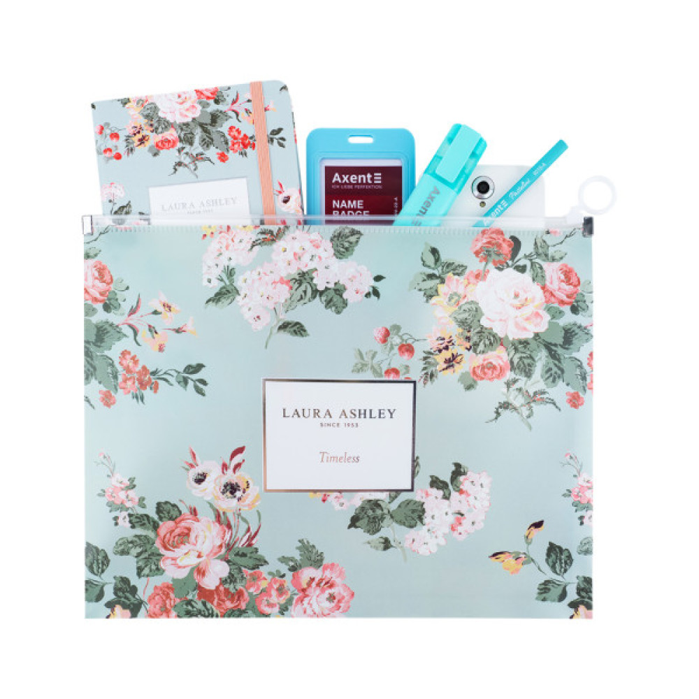 Папка на блискавці Axent zip-lock А4 Laura Ashley, Timeless (1497-32-A)