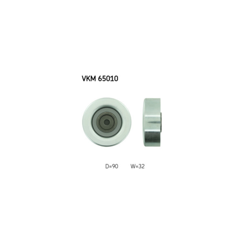 Ролик натягувача ременя SKF VKM 65010 Ролик натягувача ременя SKF VKM 65010