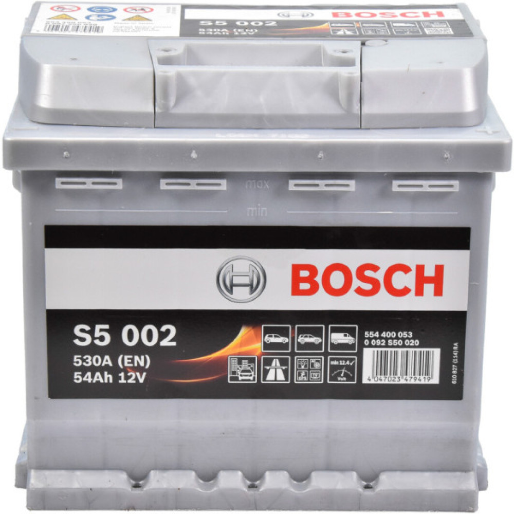 Акумулятор автомобільний Bosch 54А (0 092 S50 020)