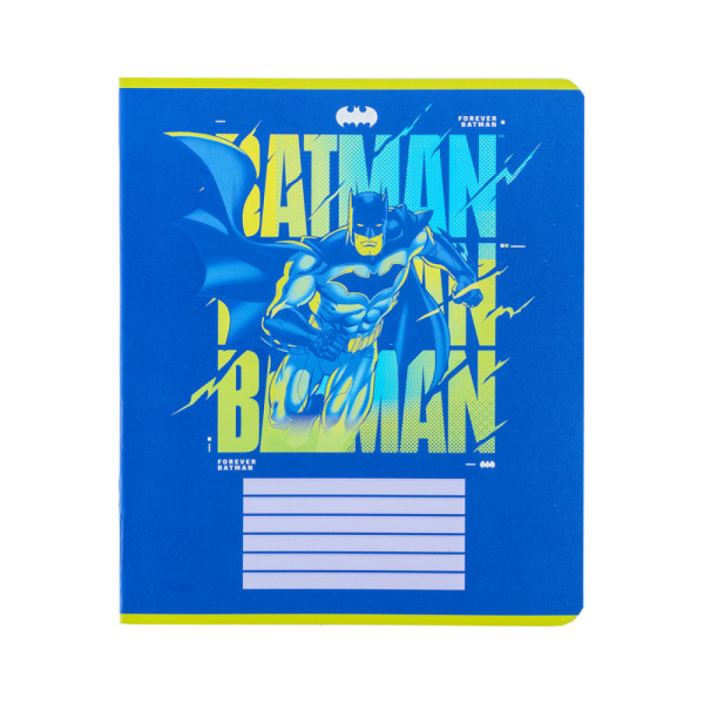 Зошит Kite DC Comics 18 аркушів, клітинка (DC24-236)