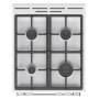 Плита Gorenje газова, 70л, 50x60см, чавун, білий