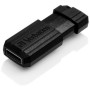 USB флеш накопичувач Verbatim 64GB Store 'n' Go PinStripe Black USB 2.0 (49065) USB флеш накопичувач Verbatim 64GB Store 'n' Go PinStripe Black USB 2.0 (49065)