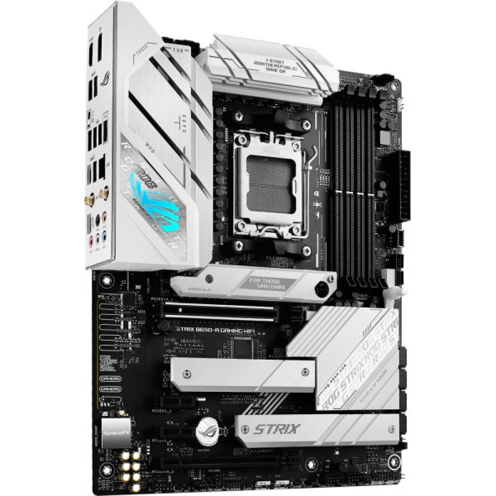 Материнcька плата ASUS ROG STRIX B650-A GAMING WIFI sAM5 B650 4xDDR5 M.2 HDMI DP WiFi BT ATX