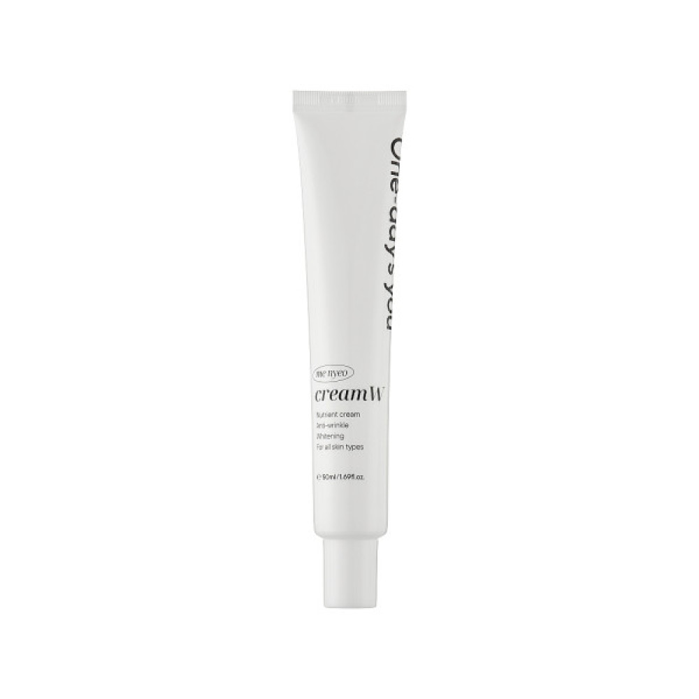 Крем для обличчя One-Days You Me Nyeo Cream W Освітлювальний 50 мл (8809452672832)