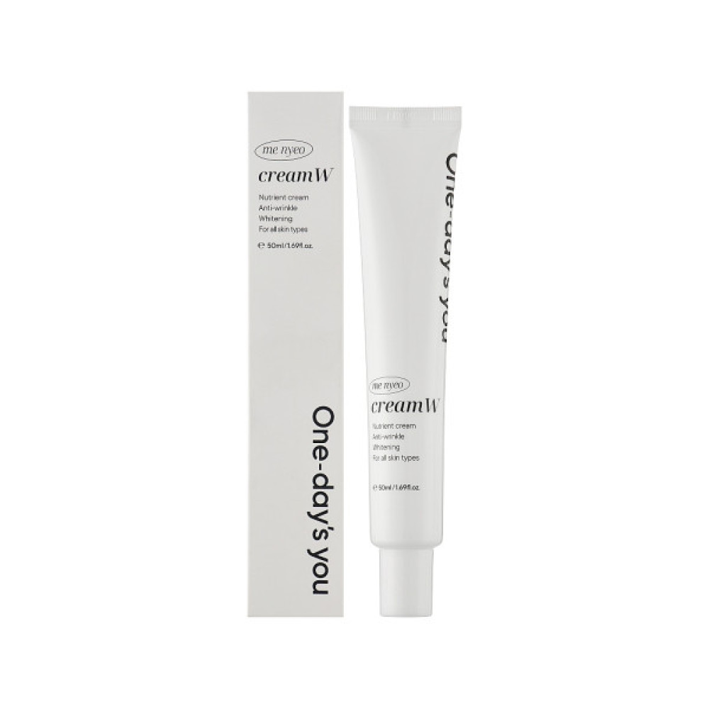 Крем для обличчя One-Days You Me Nyeo Cream W Освітлювальний 50 мл (8809452672832)