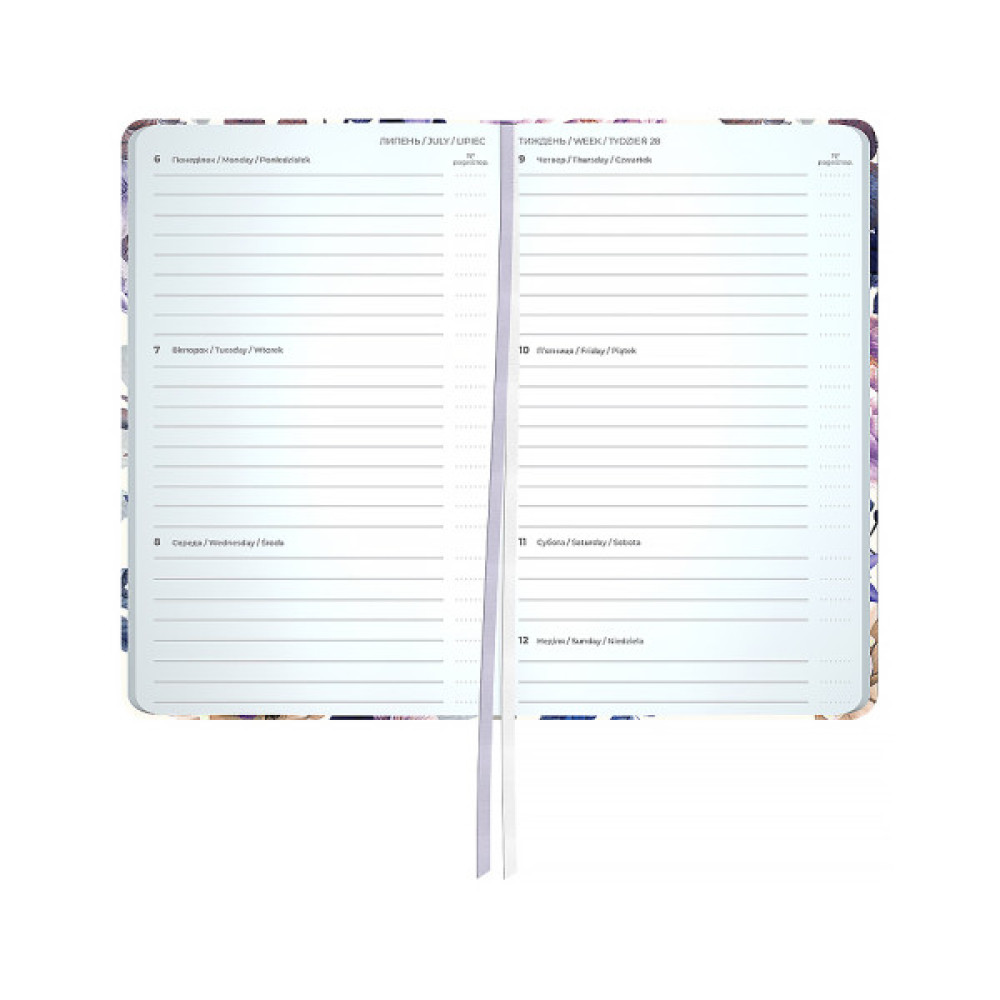 Тижневик Axent датований 2026 Pocket 90х150, Violet Whispers (8525-26-4-A)