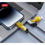 Дата кабель USB 2.0 AM to USB-C + USB 2.0 AM to Lightning 1.0m 60W black XO (NB283_4-in-1_Black) Дата кабель USB 2.0 AM to USB-C + USB 2.0 AM to Lightning 1.0m 60W black XO (NB283_4-in-1_Black)