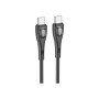 Дата кабель USB-C to USB-C 1.0m 60W Superior BX98 black BOROFONE (6941991104497) Дата кабель USB-C to USB-C 1.0m 60W Superior BX98 black BOROFONE (6941991104497)