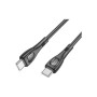 Дата кабель USB-C to USB-C 1.0m 60W Superior BX98 black BOROFONE (6941991104497) Дата кабель USB-C to USB-C 1.0m 60W Superior BX98 black BOROFONE (6941991104497)