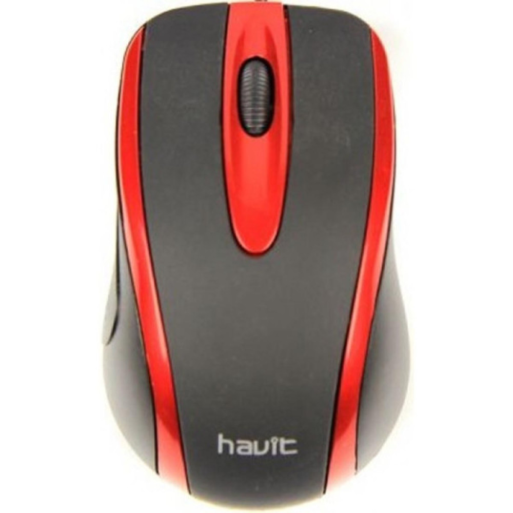 Мишка Havit V-MS753 USB Black/Red (23939)