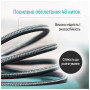 Дата кабель USB 2.0 AM to USB-C 2.0m 3A zinc alloy braided black ColorWay (CW-CBUC099-BK)