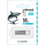 USB флеш накопичувач Wibrand 16GB Shark Silver USB 2.0 (WI2.0/SH16U4S) USB флеш накопичувач Wibrand 16GB Shark Silver USB 2.0 (WI2.0/SH16U4S)
