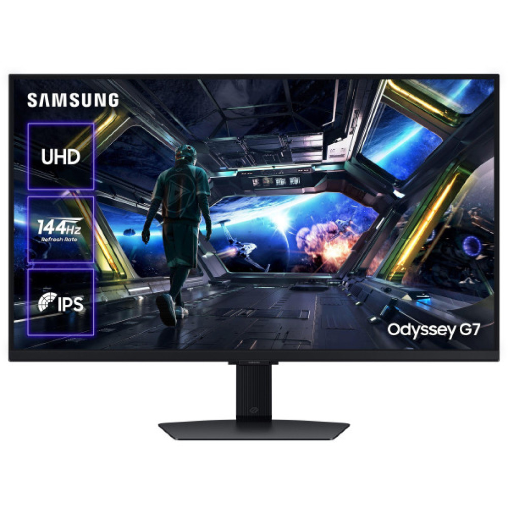 Монітор Samsung 32" S32DG700E HDMI, DP, USB, Bluetooth, IPS, 3840x2160, 144Hz, 1ms, G-Sync Compatible
