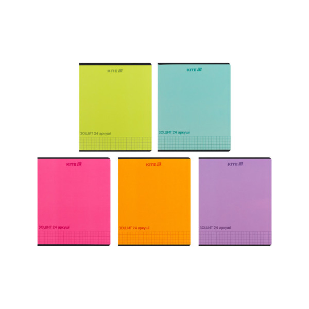 Зошит Kite One color, 24 аркуші, клітинка (K25-238-2)