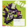 Зошит Школярик Break the rules 18 аркушів клітинка (018-3492K)