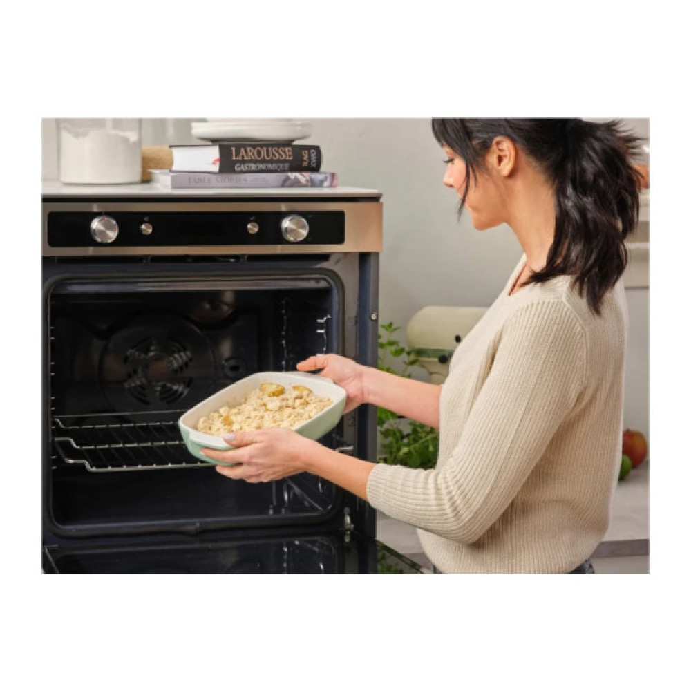 Форма для випікання KitchenAid з кришкою керамогранітна 1,9 л Фісташкова (CC007425-001)