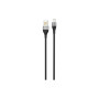 Дата кабель USB 2.0 AM to Lightning 1.0m 2.4A double-sided NB188 gray XO (6920680879694)