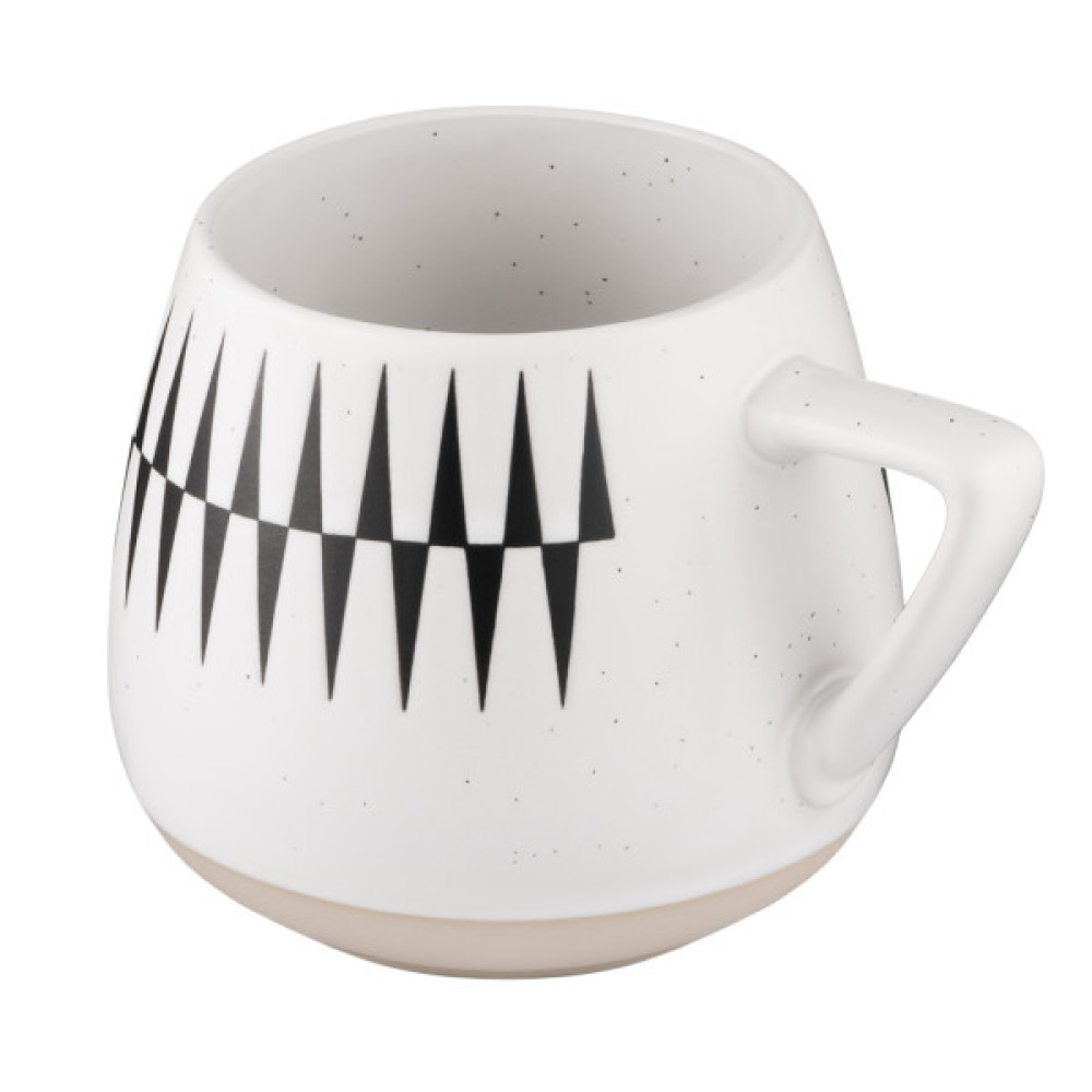 Чашка Ardesto Auro, 440мл, кераміка, білий (AR3033)