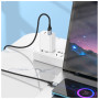 Дата кабель USB 2.0 AM to Micro 5P 1.0m 2.4A nylon X102 black HOCO (6942007608763)