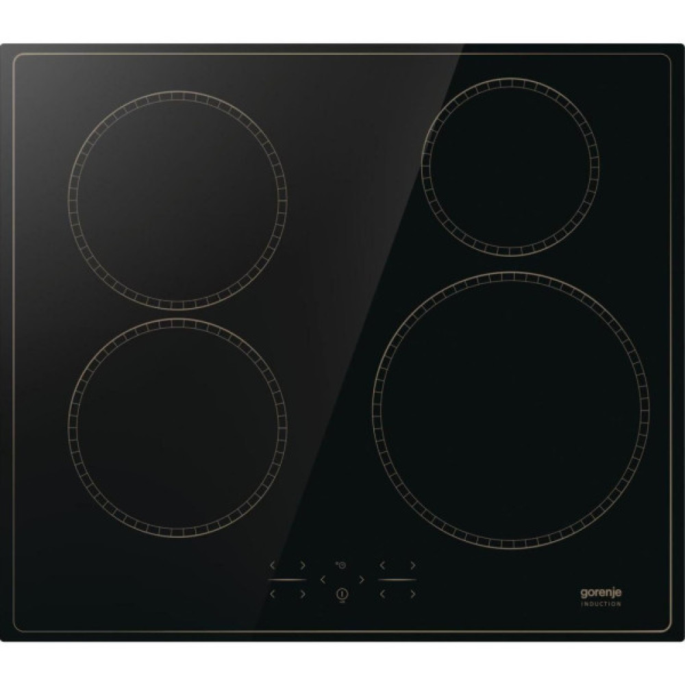 Варильна поверхня Gorenje індукційна, 60см, PowerBoost, TouchControl, StayWarm, блокування від дітей, чорний