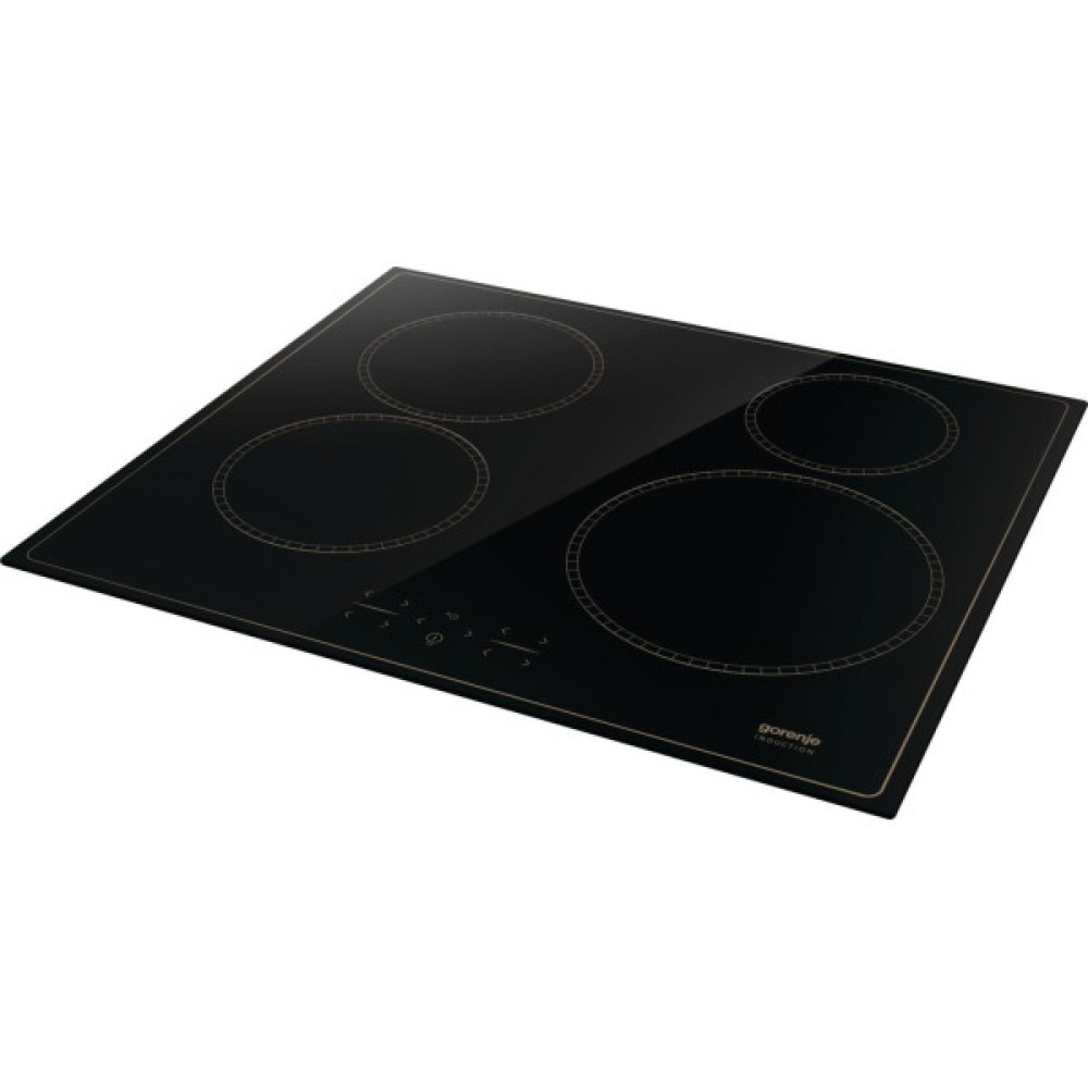 Варильна поверхня Gorenje індукційна, 60см, PowerBoost, TouchControl, StayWarm, блокування від дітей, чорний