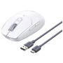 Мишка Ugreen MU103 Wireless/Bluetooth White (15629)