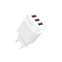 Зарядний пристрій XO USB L72 (3A, QC3.0, 3 Usb) + cable Micro USB White (XO-L72-BK) Зарядний пристрій XO USB L72 (3A, QC3.0, 3 Usb) + cable Micro USB White (XO-L72-BK)