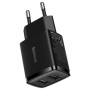 Зарядний пристрій Baseus Compact Charger 2U Black (CCXJ010201) Зарядний пристрій Baseus Compact Charger 2U Black (CCXJ010201)