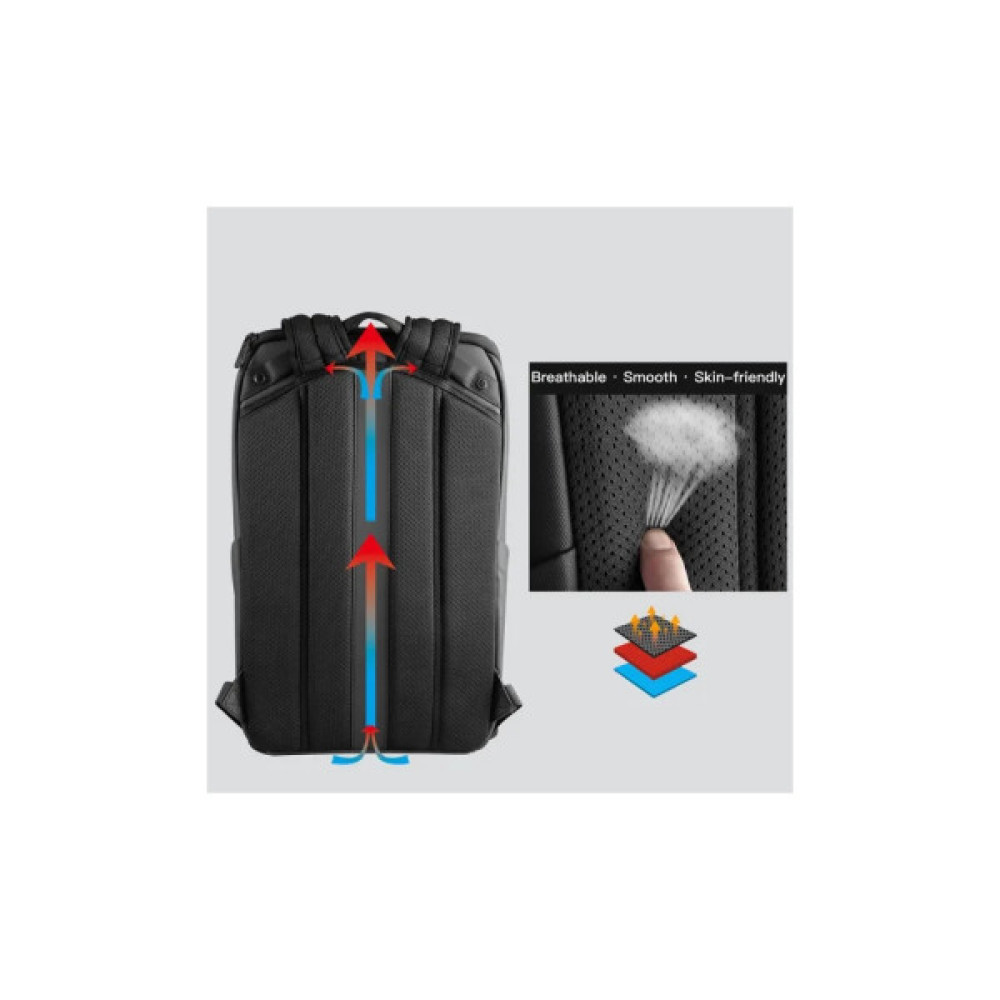 Рюкзак для ноутбука Kingsons 15.6" laptop backpack Dark Grey (KS3203W-B)