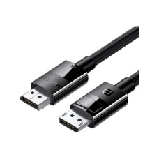 Кабель мультимедійний DisplayPort M to DisplayPort M 5.0m V1.4 braided DP114 black UGREEN (80394)