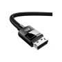 Кабель мультимедійний DisplayPort M to DisplayPort M 5.0m V1.4 braided DP114 black UGREEN (80394)