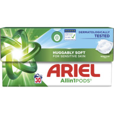 Капсули для прання Ariel Pods All-in-1 Sensitive Skin Для чутливої шкіри 30 шт. (8700216766012)