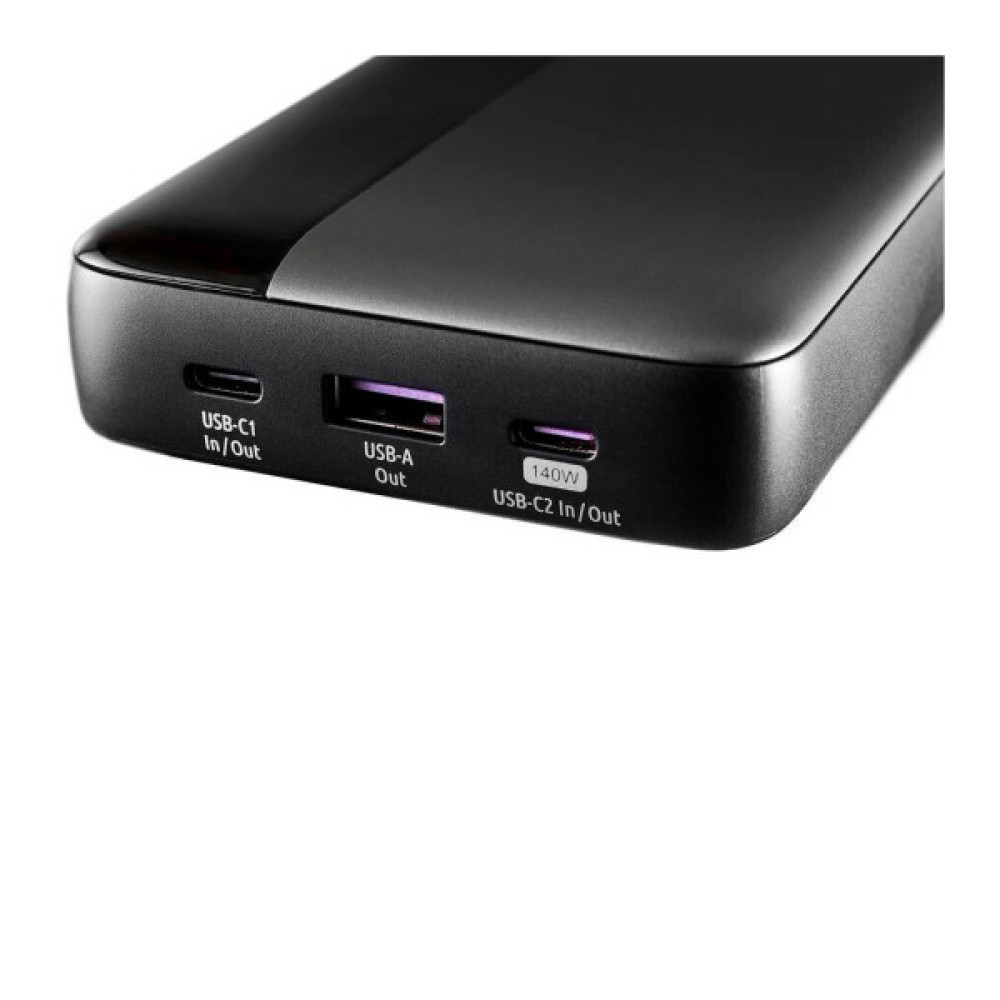 Батарея універсальна Intenso HE25000 25000mAh PD/3.1/140W + cable with a built-in E-marker chip (7350060)